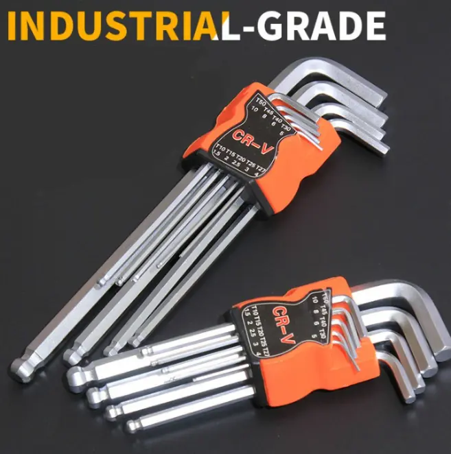 Kunci L Set 9 pcs Hex Set Key 0