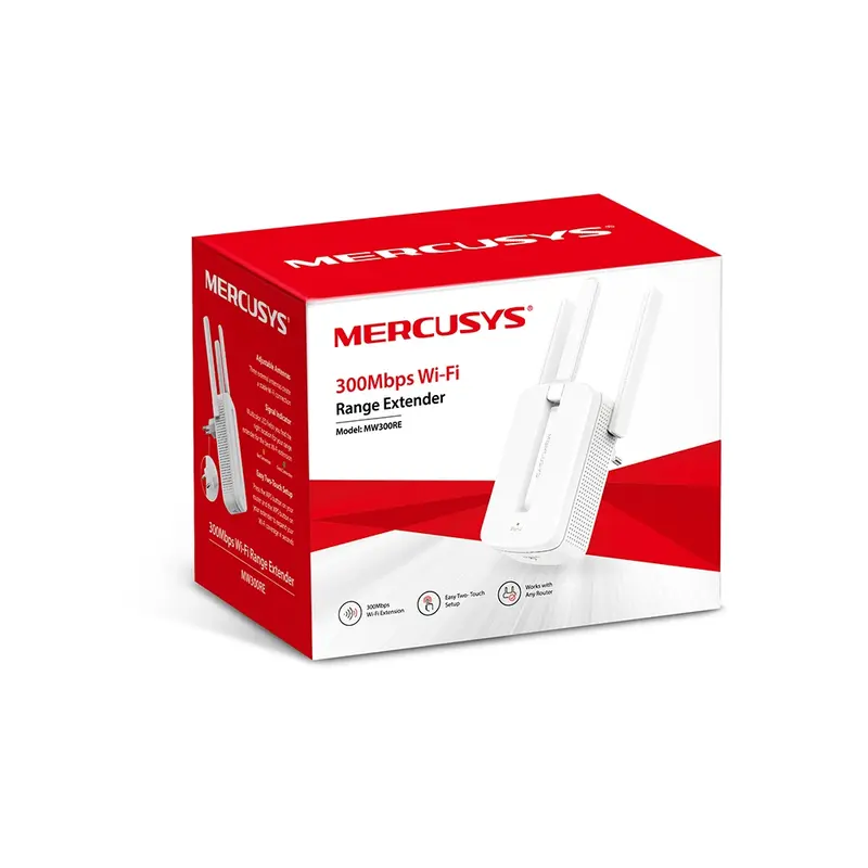 Bộ Mở Rộng Sóng Wifi Mercusys MW300RE / ME10 Chuẩn N Tốc Độ Truyền Tải 300Mbps 8