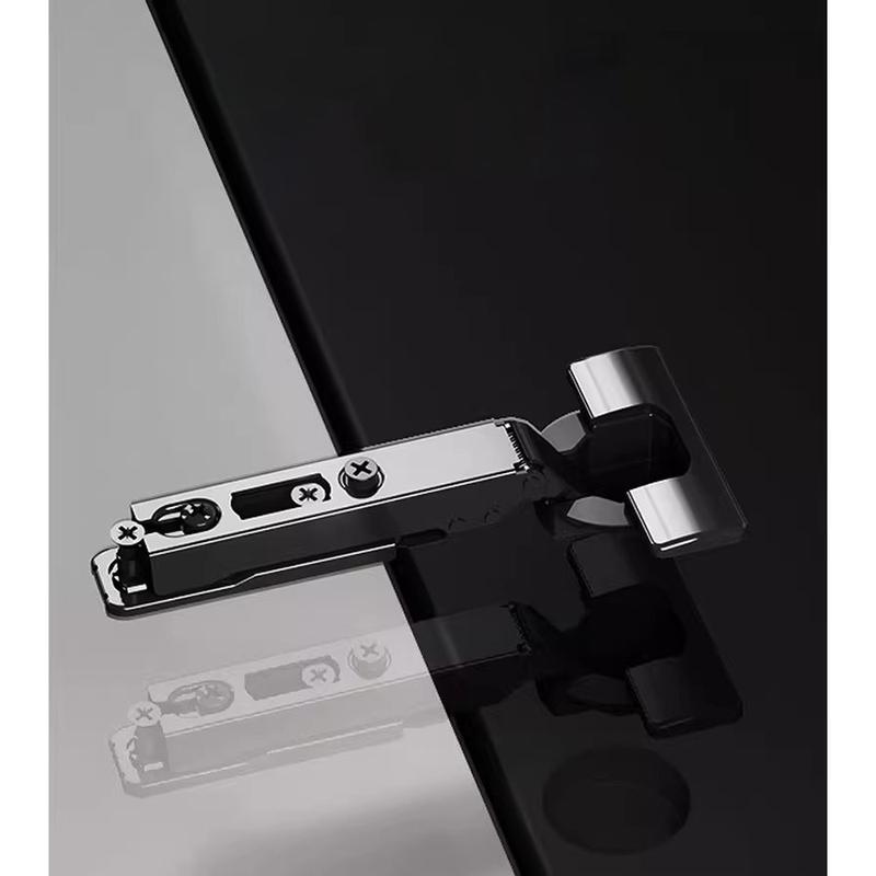 Product Introduction of One-word hinge two-stage force small angle damping buffer wardrobe door cabinet door pipe cup hinge hardware 9