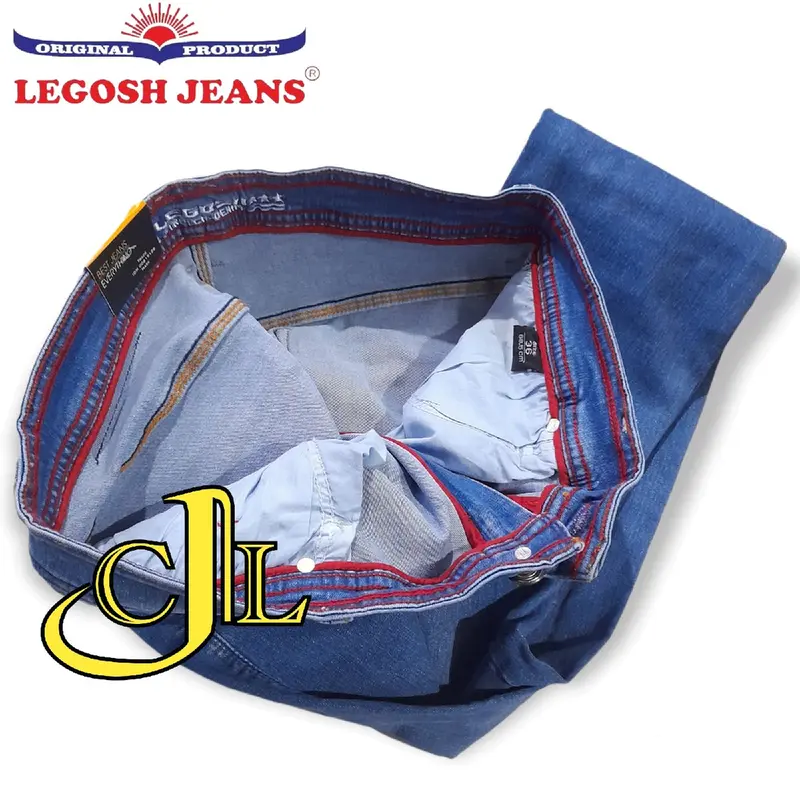 celana slimfit pria original legosh stret/ melar bahan shof jeans tebal  Skinny Pensil 5