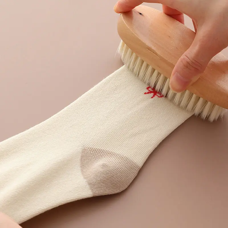 Tất Cotton Ấm Áp Cho Bé, 5 Đôi / lô, Gấu Hoạt Hình, Mùa Thu Đông, Cho Trẻ Mới Biết Đi, Bé Trai Và Bé Gái, Nơ In Hình Dễ Thương, Tất Ống Giữa Cho Trẻ Em 6