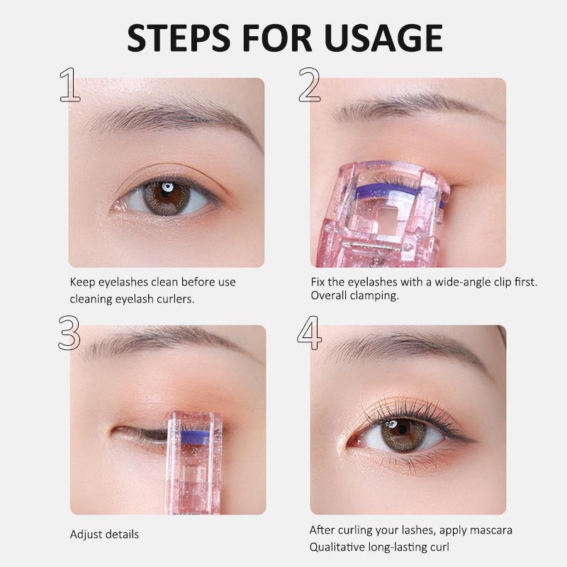 Dụng Cụ Dụng Cụ Uốn Mi Cầm Tay Phấn Lấp Lánh Dụng Cụ Dụng Cụ Uốn Mi Góc Rộng Dụng Cụ Dụng Cụ Uốn Mi Nửa Đầu Cho Người Mới Bắt Đầu 6
