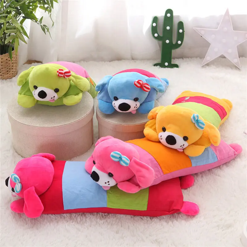 Bantal Kanak-kanak, Reka Bentuk Kartun, Bantal Soba, Untuk Kanak-kanak dan Bayi, Sarung Kapas Tulen, Sesuai untuk 1-3-6 Tahun, Produk Tulen, Kepala ANJING