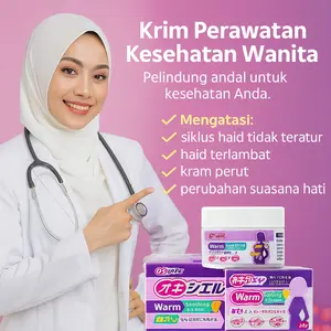 Oxyelle Gel Hangat Perut Membantu Meredakan Menstruasi Sensasi Hangat Alami Atasi Perut Kembung