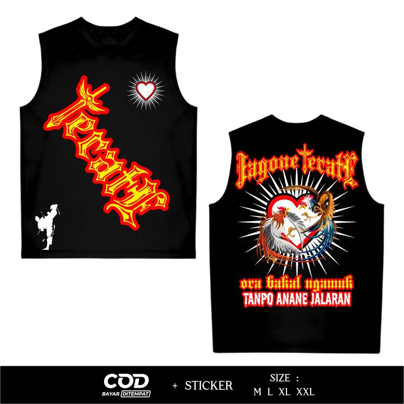Kaos Singlet PSHT Jagone Terate Ora Bakal Ngamuk Sablon DTF Desain Terbaru by ArsStore 2