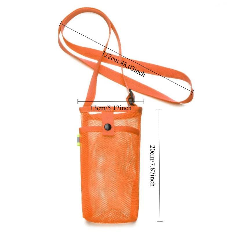 Adjustable Water Bottle Holder with Shoulder Strap, Convenient Water Bottle Holder for Sports, Gym, Hiking, Camping, and Travel, Drinkware 1