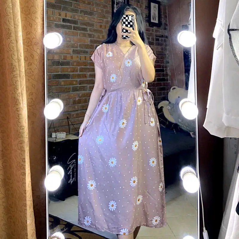 Daster Kimono Jumbo LD 120 cm Busui Friendly 1