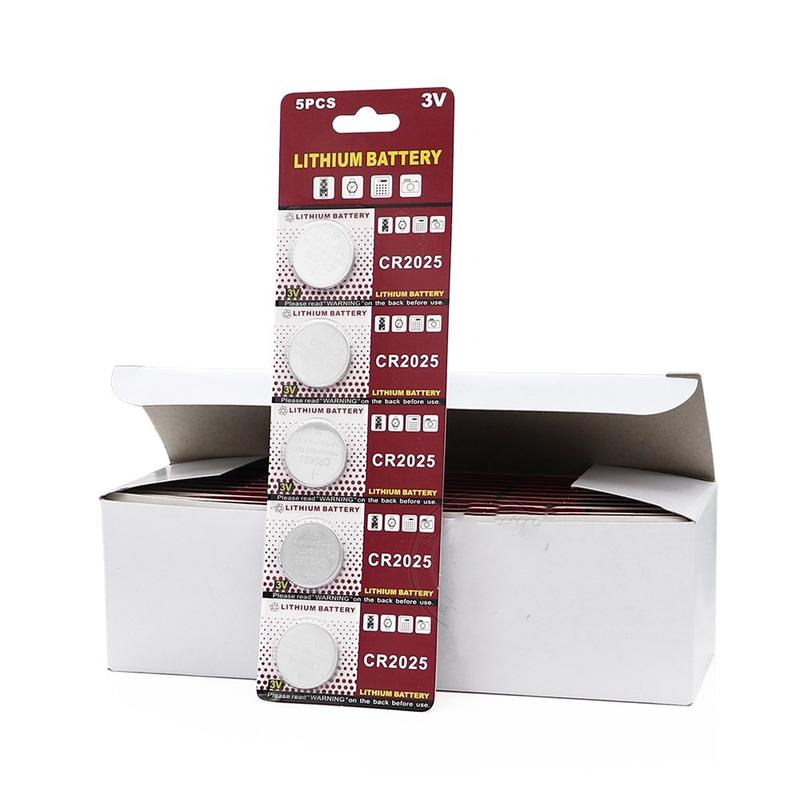 Vỉ 5 viên pin CR2025 Lithium Battery 3V ( GIÁ 5 VIÊN )