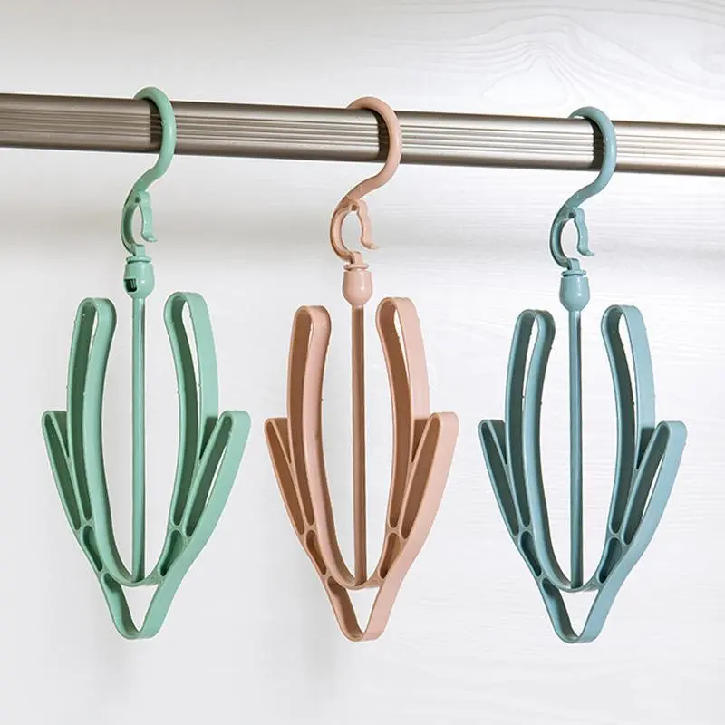 Balcony Multi-purpose Hanging Shoe Rack Plastic Windproof Shoe Rack Drying Shoe Rack Creative Multi-functional Hanging Shoe Rack