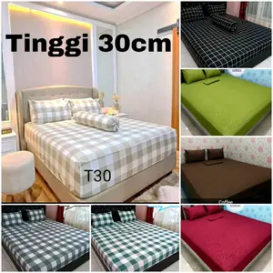 SPREI Tinggi 30cm sprei uk 180X200/160X200 SPREI JUMBO