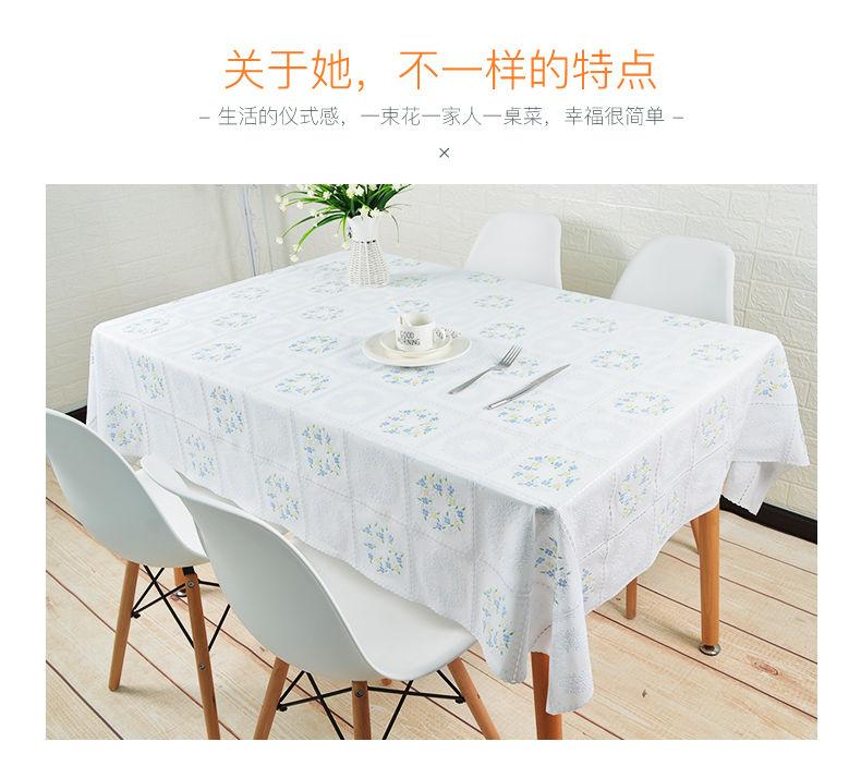 Product Introduction of Khăn trải bàn PVC, không thấm nước, chống bỏng, chống dầu, dùng một lần, hình chữ nhật, được làm bằng nhựa, thích hợp cho bàn trà, sử dụng trong gia đình, thảm trải bàn phòng Khách 4
