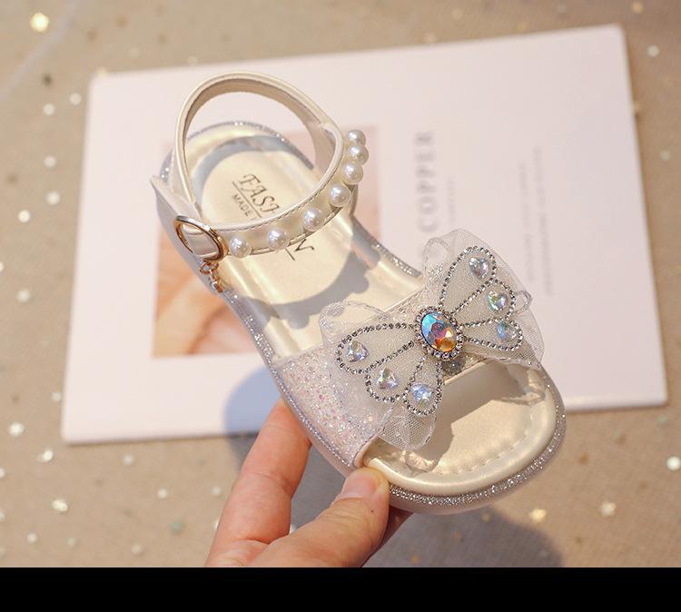 Product Introduction of รองเท้าแตะเด็กผู้หญิง ฤดูร้อน มาใหม่ สำหรับเด็กขนาดกลางและขนาดใหญ่ ดีไซน์โบว์ ทันสมัย สไตล์ตะวันตก เหมาะสำหรับสาวน้อย รองเท้าเจ้าหญิง 16
