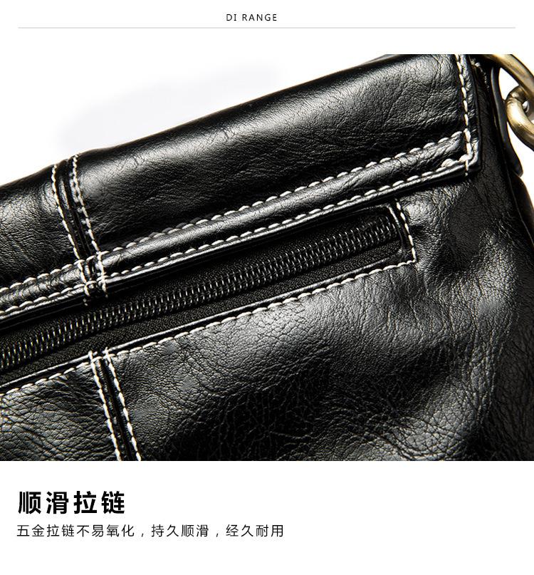 Product Introduction of New men's shoulder bag fashion pouch city  tote  bag 14