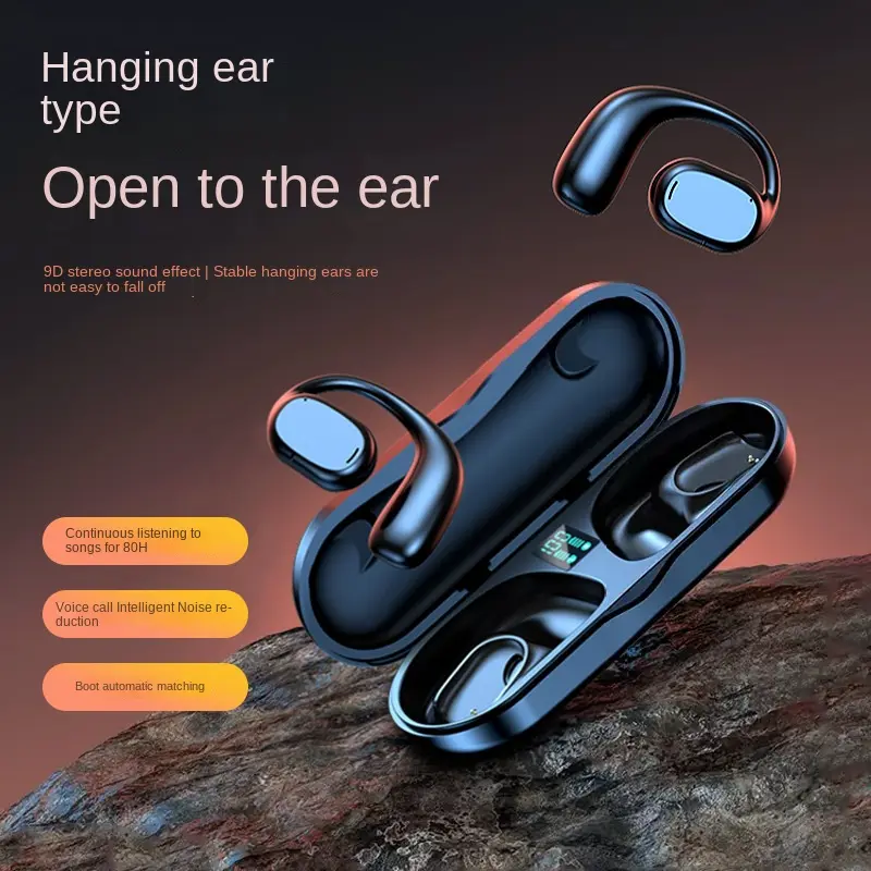 Tai nghe Bluetooth JS270, công nghệ dẫn khí mở, OWS, mới Nghe Nhạc Earphone Nhét Tai Nhét Tai