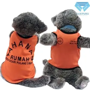 Baju Kucing Lucu Murah Motif Model Tahanan Rumah Lapas Cowo Cewe Jantan Betina Aksesoris Hewan Kecil
