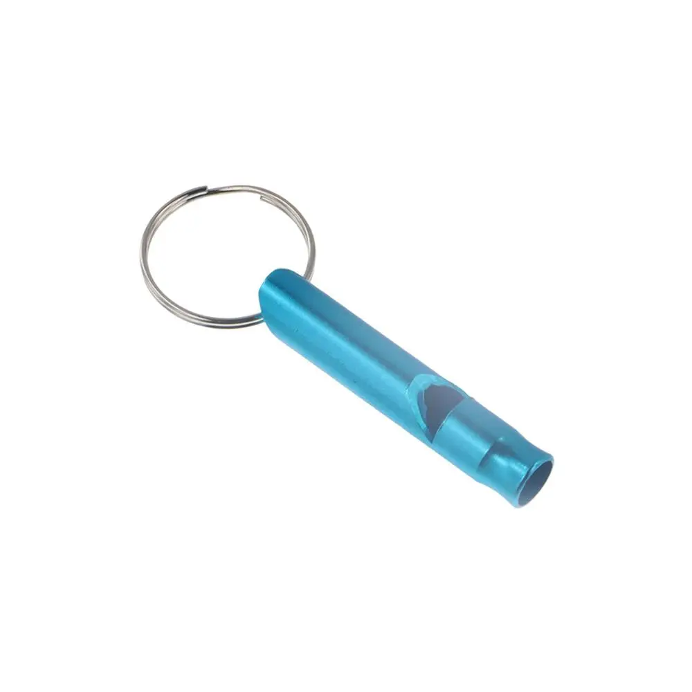 Mini 1 pcs Multi-use Bright Color with Key Ring Dog Obedience Dog Whistle Aid Whistle Pet Training Accessories Puppy Training Flutes