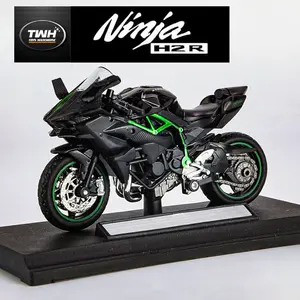 TWH 1:18 Miniature Motor Balap NINJA H2R Yamaha Ducati Skala 1:18 12CM Untuk Mainan / Koleksi Anak Alloy Toy TWH 1:18 Miniature Motor Balap NINJA H2R Yamaha Ducati Skala 1:18 12CM Untuk Mainan / Koleksi Anak Alloy Toy