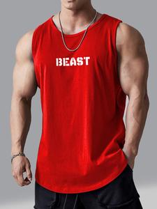 Camiseta sin mangas deportiva para hombre con estampado floral, chaleco ajustado ligero y transpirable para el verano, ideal para uso diario y actividades en el gimnasio