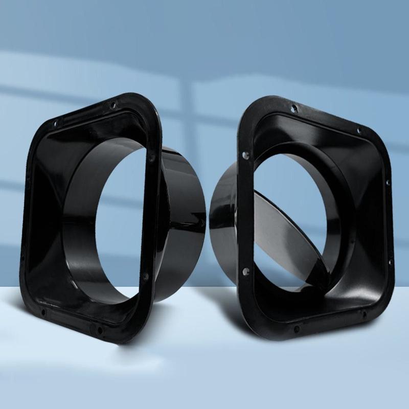 Product Introduction of Durable ABS Ventilation Duct Flange Valve Black 100/150/200mm Pipe Check Valve Air Duct Check Ventilation Valve Home Kitchen 13