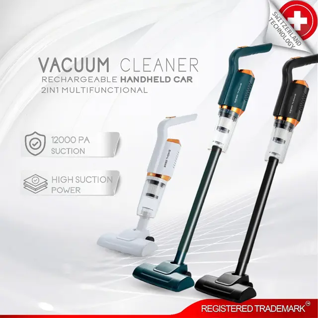 Cordless Vacuum Cleaner With Mop Pad Rechargeable Handheld Car Household Vacuum Cleaner