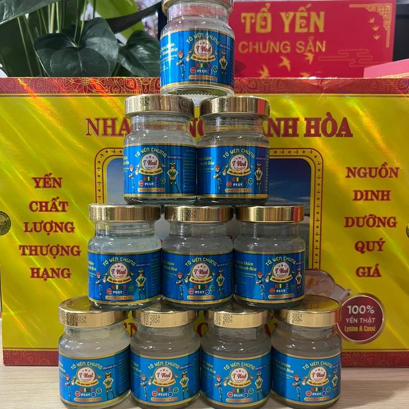  Combo 10 lọ Yến chưng sẵn em bé 50% Yến 