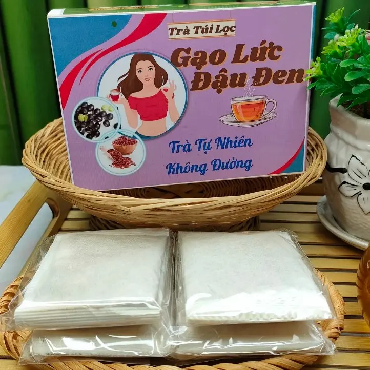 Trà Gạo Lức Kết Hợp Đậu Đen - 40 Túi Lọc Nước Trà - Tea Hạng mục 5