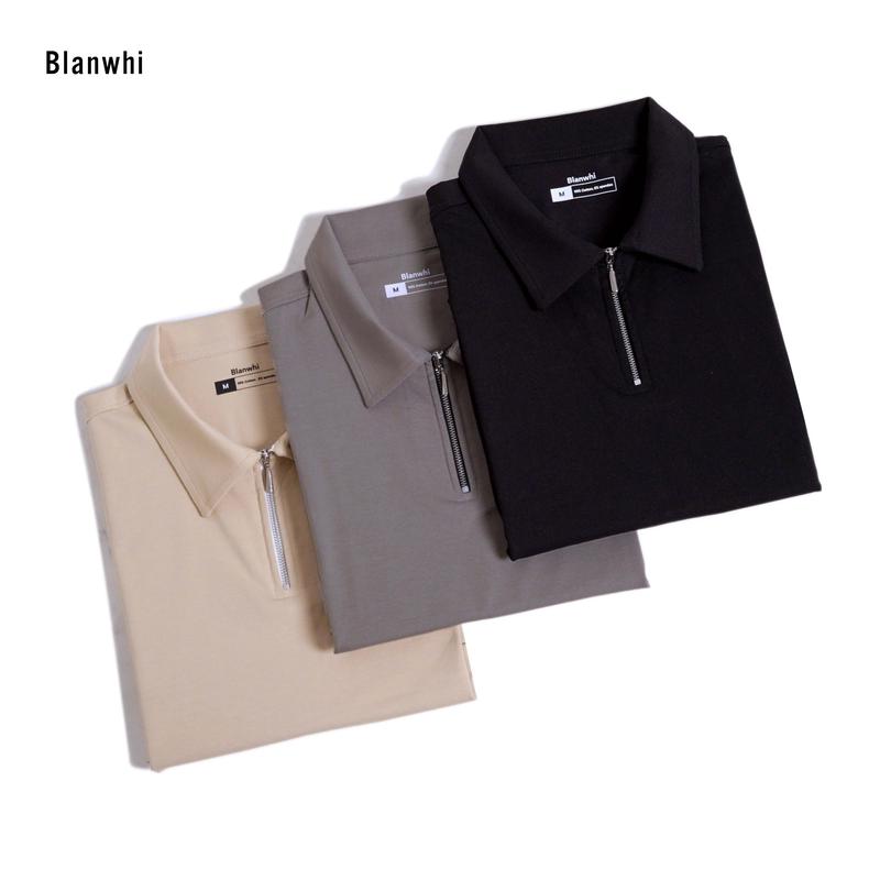 ÁO POLO DÂY KÉO | COTTON 95% SPANDEX 5%