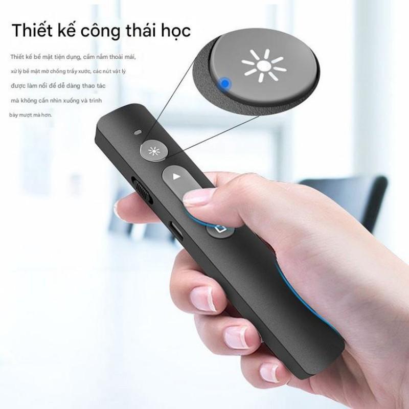 Bút Thuyết Trình Không Dây B1 Cổng USB Cho PC Laptop PPT pin sạc Bút Powerpoint Slide Điều Khiển Clicker-LAMJAD-8
