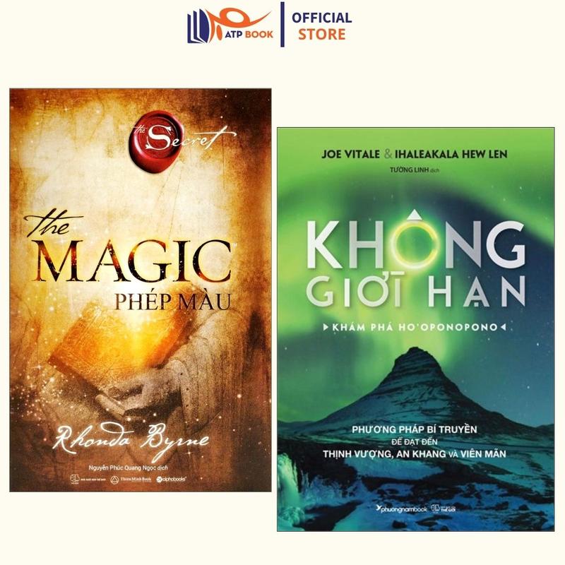 Sách The Magic - Phép Màu + Không Giới Hạn Khám Phá Ho'oponopono (TÙY CHỌN)