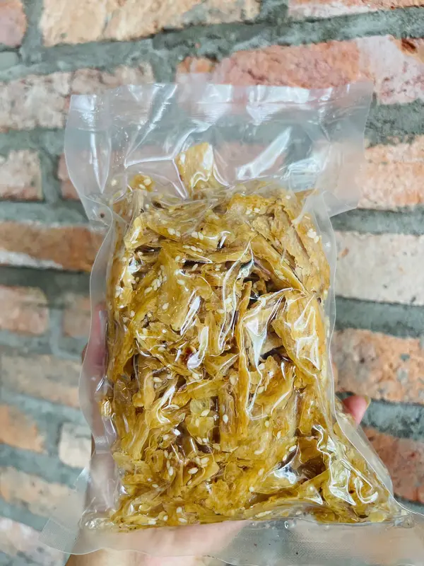 [Túi 500gr] Sườn Non Ram mè Chay thơm ngon  Hằng Thiện - Giòn Mặn Ngọt Nhẹ - Đậm Đà Hương Vị Tự Nhiên | Thực Phẩm Chay Ngon Sạch | Lẩu Chay Hằng Thiện 4