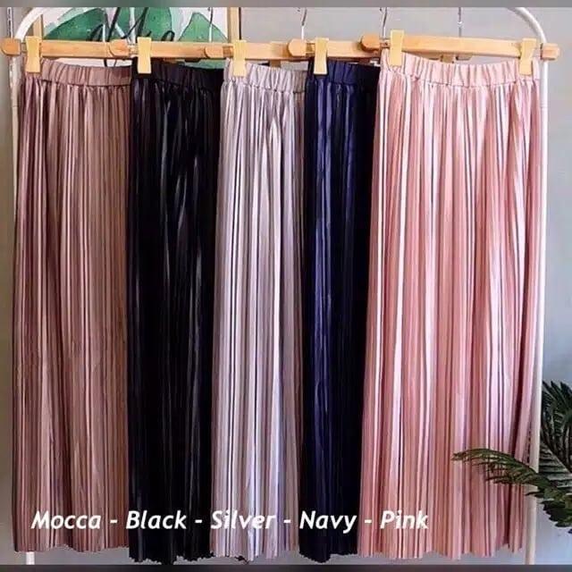 ROK PLISKET VELVET BLUDRU / ROK PLISKET BLUDRU PREMIUM PANJANG 2
