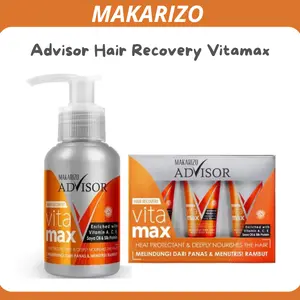 Makarizo Advisor Hair Recovery Vitamax 50ml and 8ml/Vitamin Rambut
