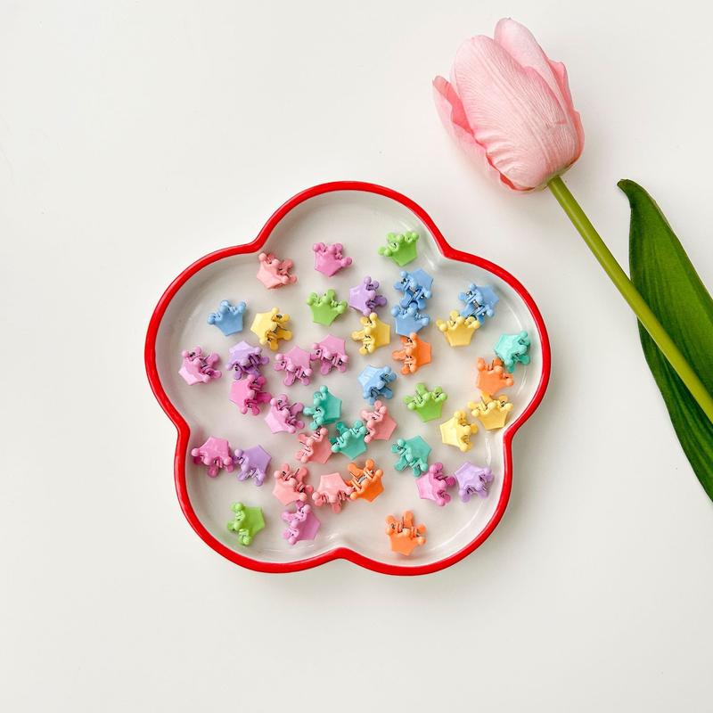 Kẹp Hàm Nhỏ Kẹp Bên Nhỏ Kẹp Viền Trán, Kẹp Tóc Cài Tóc, Phụ Kiện Tóc Nữ Kẹp Tóc Nhỏ Thích Hợp Cho Trẻ Em, Kiểu Tóc Công Chúa 7