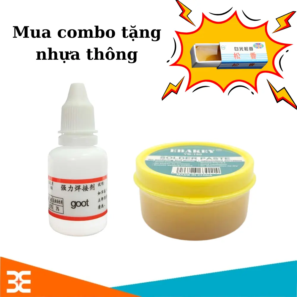 Mỡ hàn thiếc hỗ trợ hàn mạch Lọ To PASTE Phần cứng công cụ đa chức năng DSHB211121