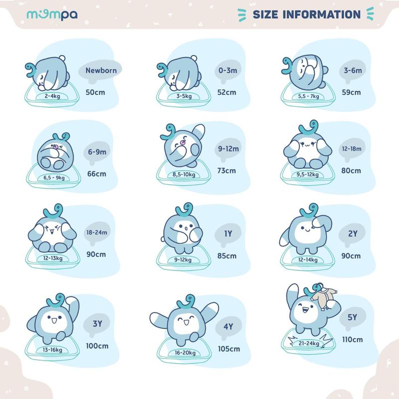 Áo cộc tay cho bé Mompa từ 6 tháng đến 4 tuổi vải Petit mềm mịn nhẹ nhàng thoáng khí cúc giữa MP 111 [DQ] 6