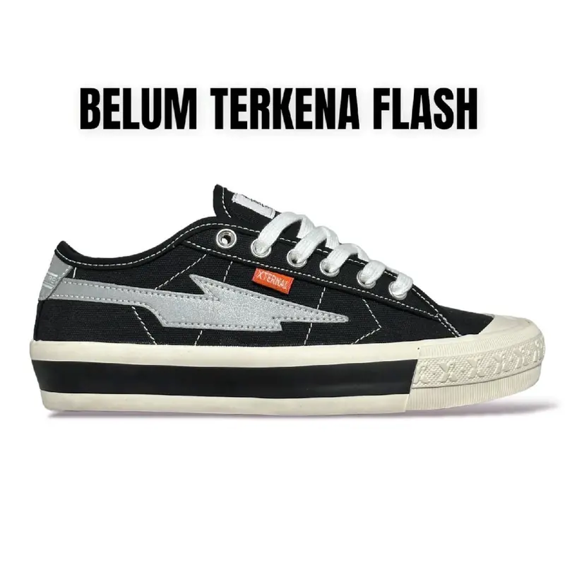 Sepatu Xternal - Sneakers Casual Pria Wanita Mitterns Storm Low White Reflective Original 100% Sneaker Terbaru Kekian 4