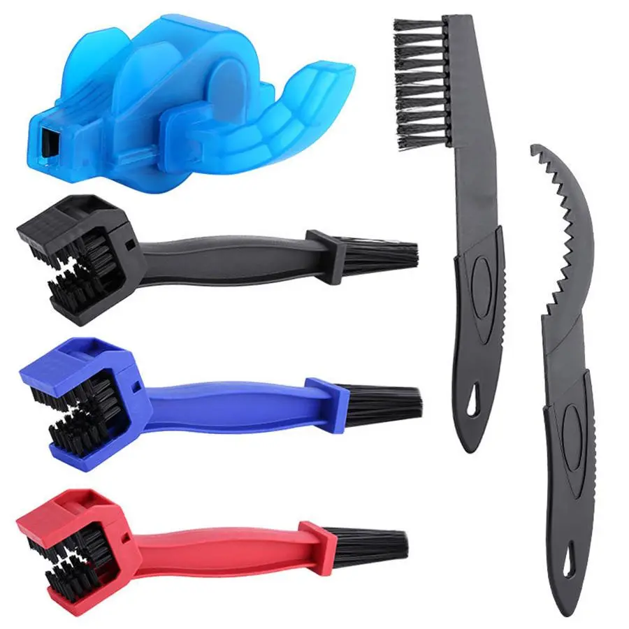 Bicycle Chain Cleaning Brush, Portable Bike Chain Cleaning Tool, Bike Cleaning Tool, Bicycle & Motorcycle Chain Cleaning Brush