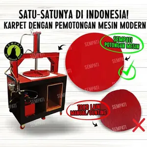 SEMPATI KARPET SANGKAR MURAI NO NOMOR 1 2 3  ALAS TEBOK BAWAH KANDANG BURUNG MURAI BULAT MERAH TEBAL KPMSM