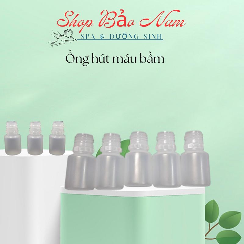 Ống hút máu bầm | combo ống nhựa hút máu bầm 100 lọ Làm Đẹp Da Skincare Nữ