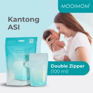 MOOIMOM Kantong ASI 100ml / Susu ASI / Milk Storage Bags / Plastik ASIP
