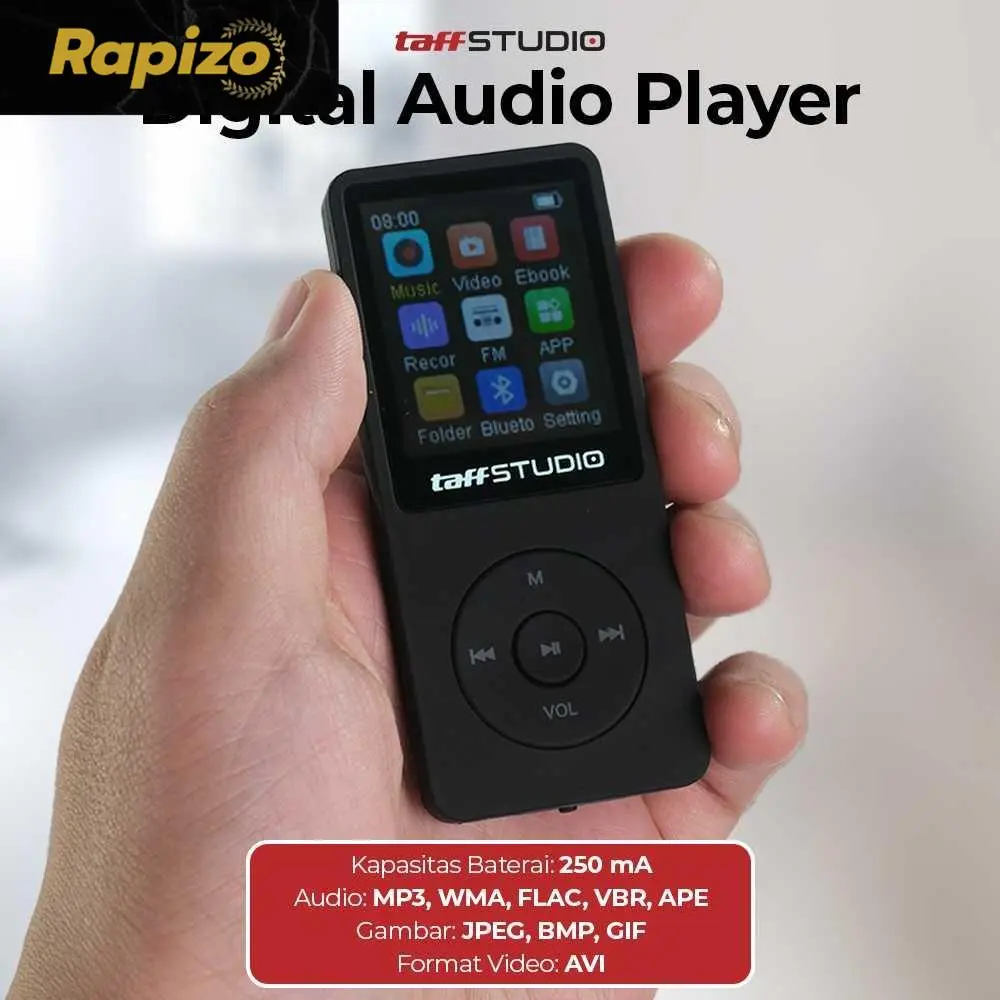 Rapizo MP3 Digital Audio Player 1.8 Inch