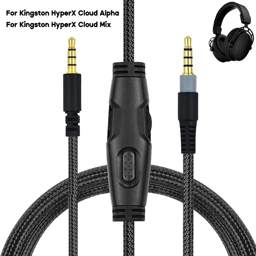 High-Quality Headphone Audio Cord Cable for  Cloud Replacement Cable