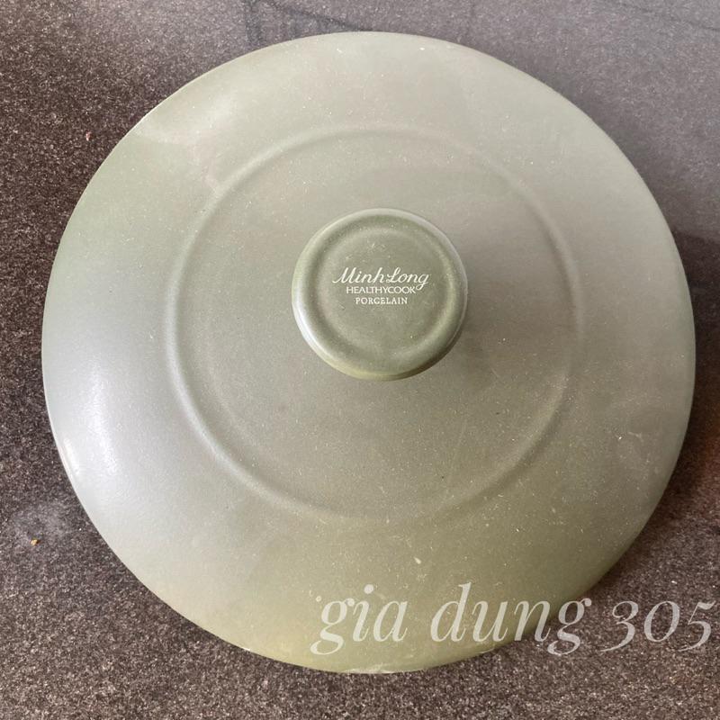 Nắp nồi sứ dưỡng sinh Minh Long - đủ size nắp nồi sứ dưỡng sinh 7