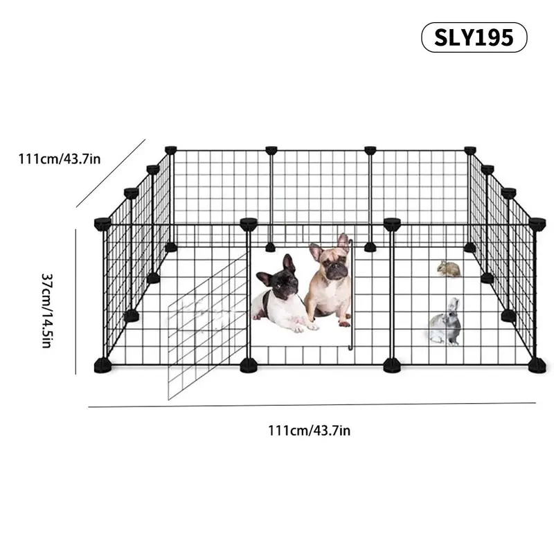 Pet Cage, Multi-layer Pet Fence, Pet Cage for Indoor Use, Pet Training Cage, Pet Supplies for Small Medium Dogs & Cats 2