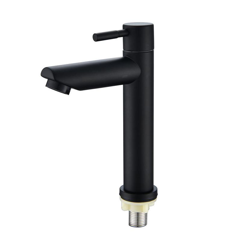 Stainless Steel Single Cold Water Faucet, Public Sink Faucet, For Bathroom And Kitchen 5