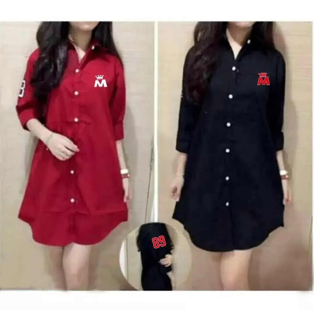 Kemeja wanita Remaja Dewasa bahan premium terlaris bisa COD