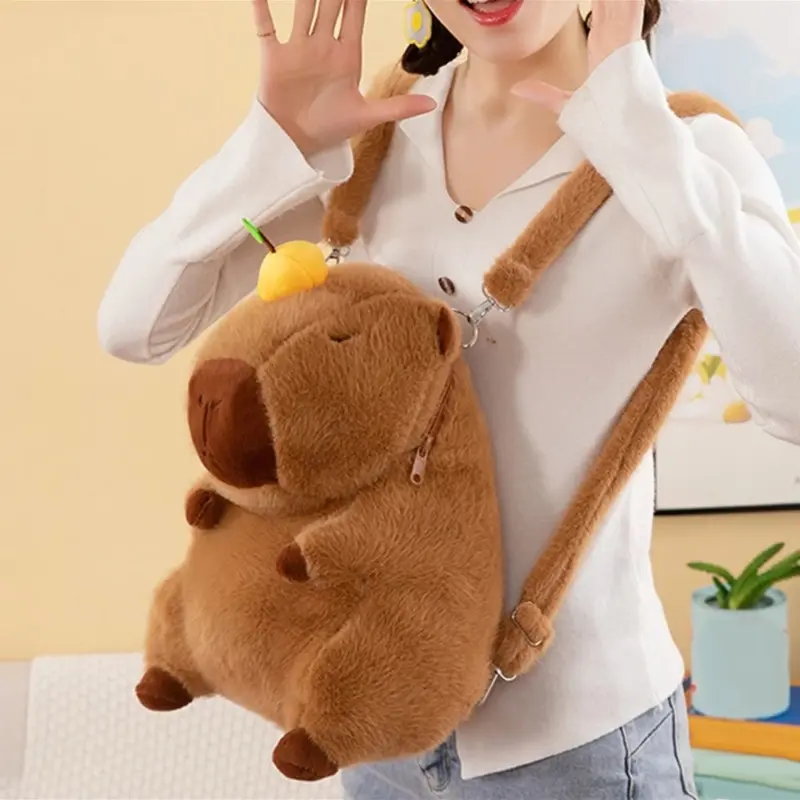 Bán Hot Ba Lô Dây Kéo Nhung Một Kích Thẻ Pibara Quà Tặng 0DDP Đeo Vai   Backpack balo hoc balod i nữ vải 5