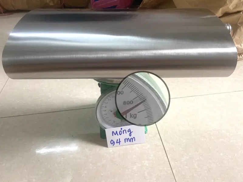 Bình tông đựng nước Dung tích 5L Lít Inox 304, tặng bao đựng như hình, hàng dày 0,6mm Bình tông CCCP, có Ly và Phễu 1