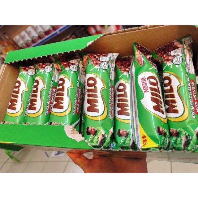 Hộp 24 Thanh Bánh Ngũ Cốc NESTLE MILO (23.5gx24)