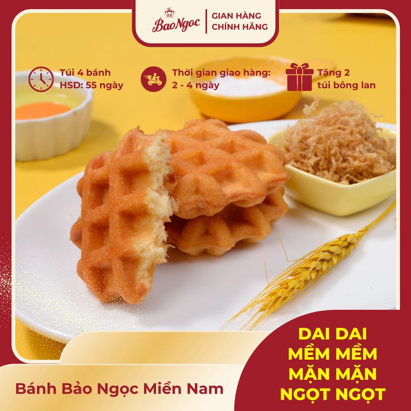 [COMBO Mua 6 Tặng 2] Bánh Mì Bông Lan Sợi Gà, Sợi thịt BBQ Tiếp Sức Cho Cả Ngày Năng Động, Bánh Mì Tươi Bảo Ngọc 4